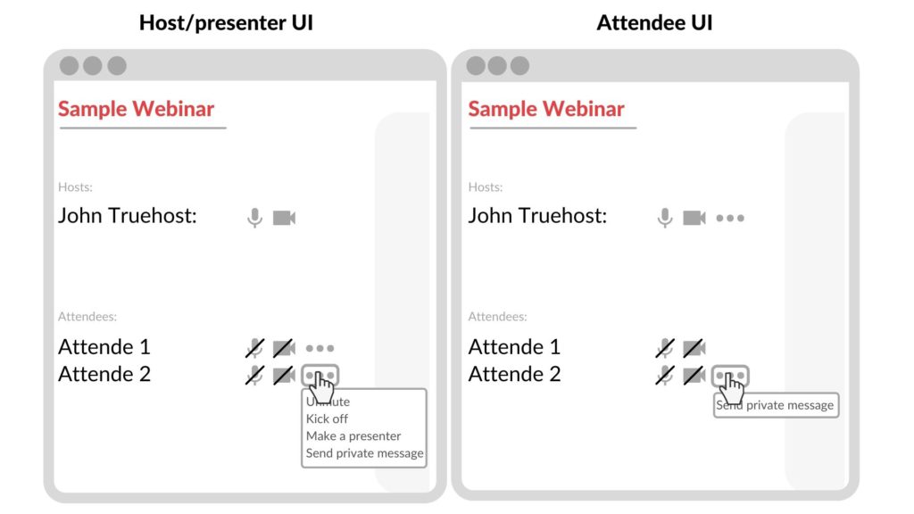 Attacking webinar platforms